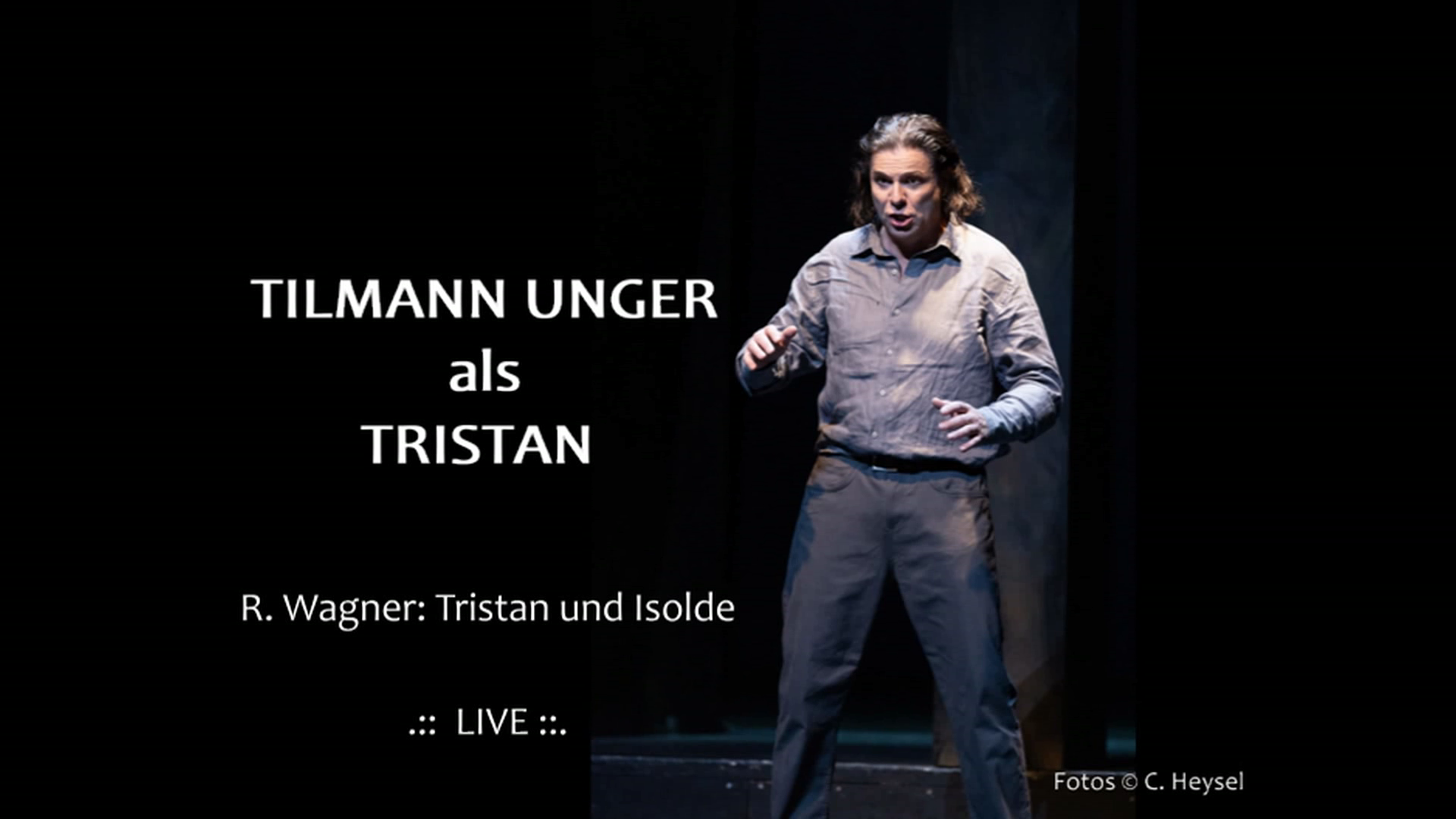 TILMANN UNGER als Tristan